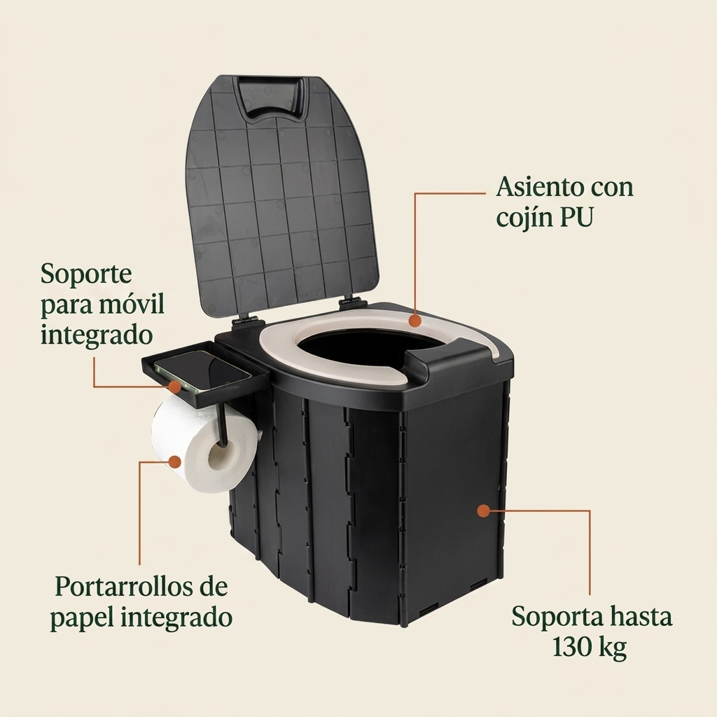 Inodoro portatil